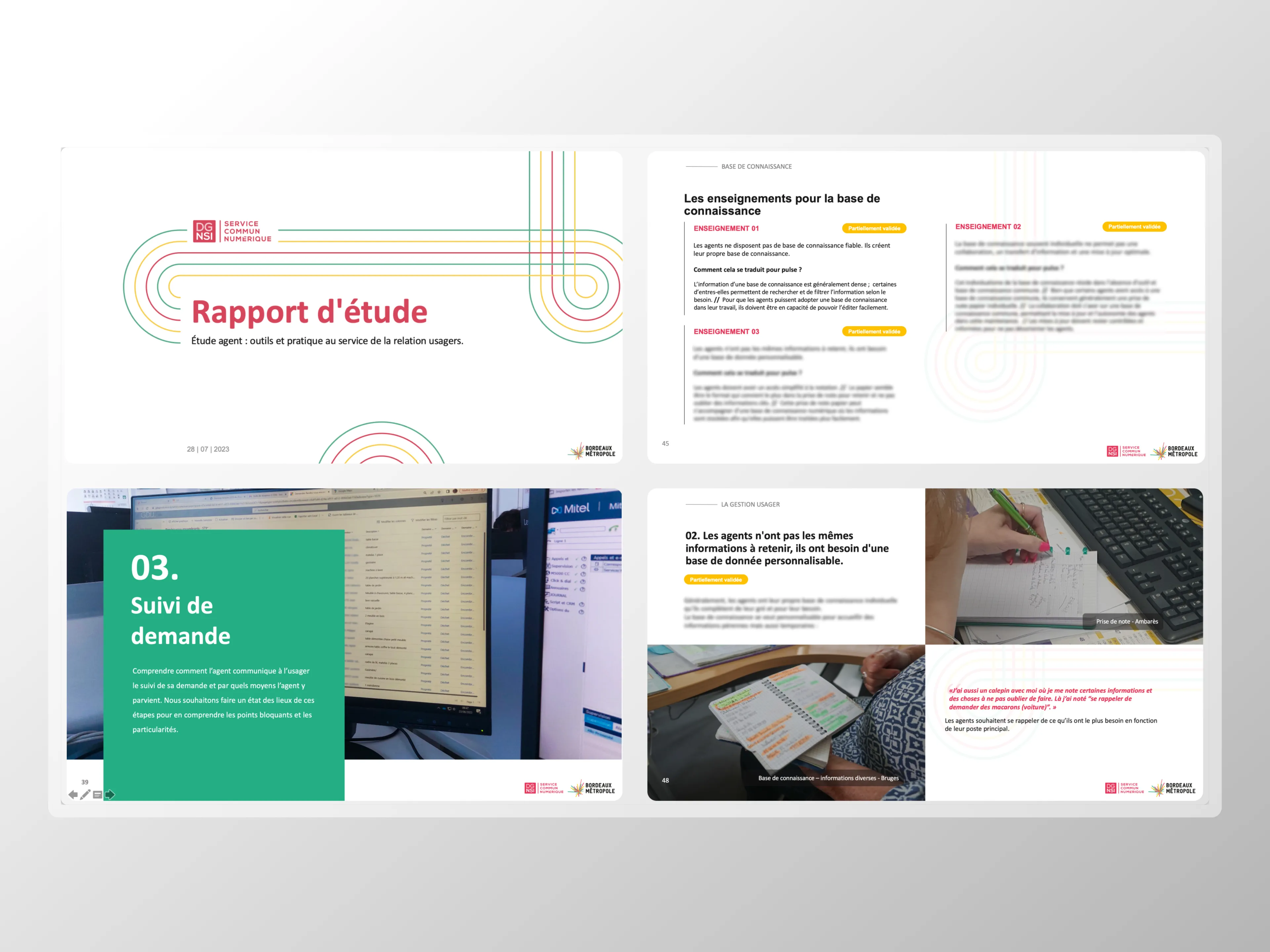livrable rapport