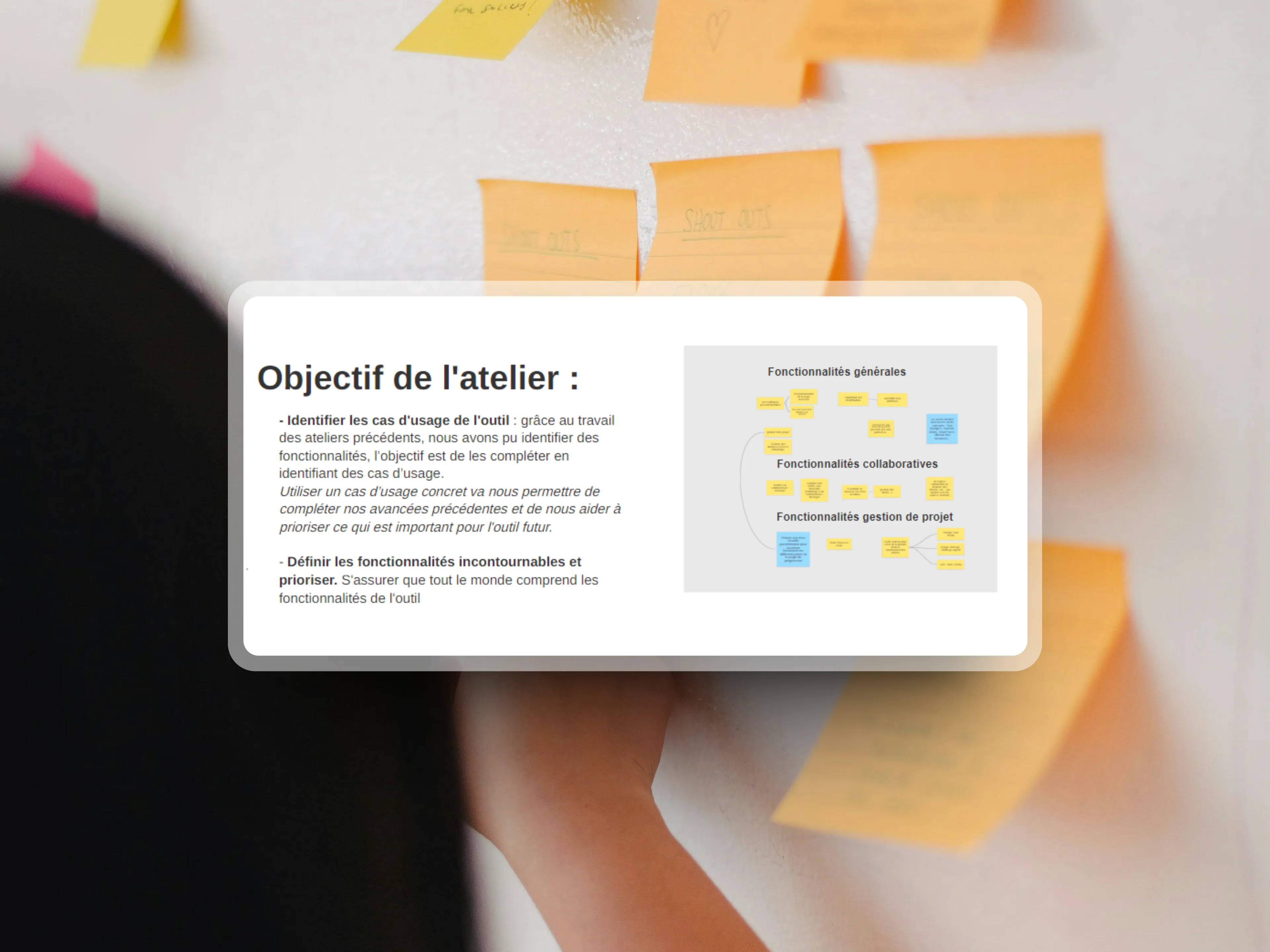 photo de l'atelier UX